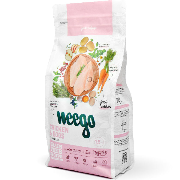 Alimento para perros Weego de pollo y huevos