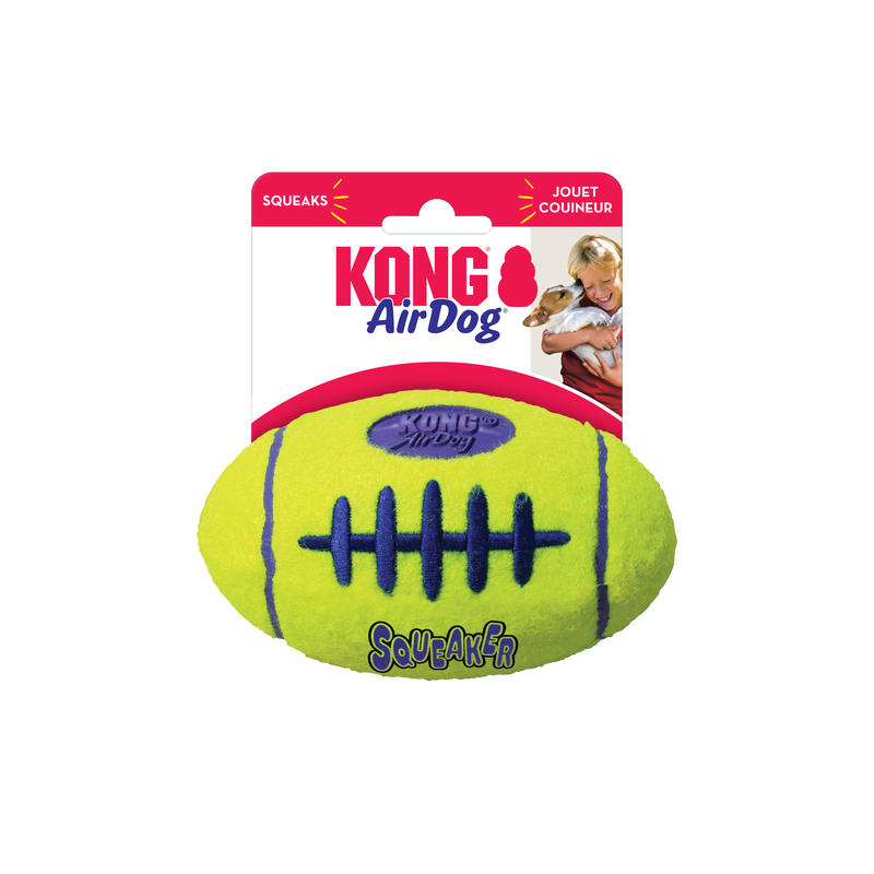 Kong AirDog Squeaker Football