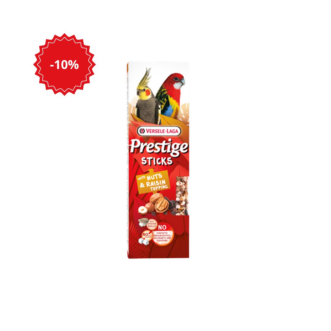 Barritas Prestige Nozes e Passas 2 Unidades