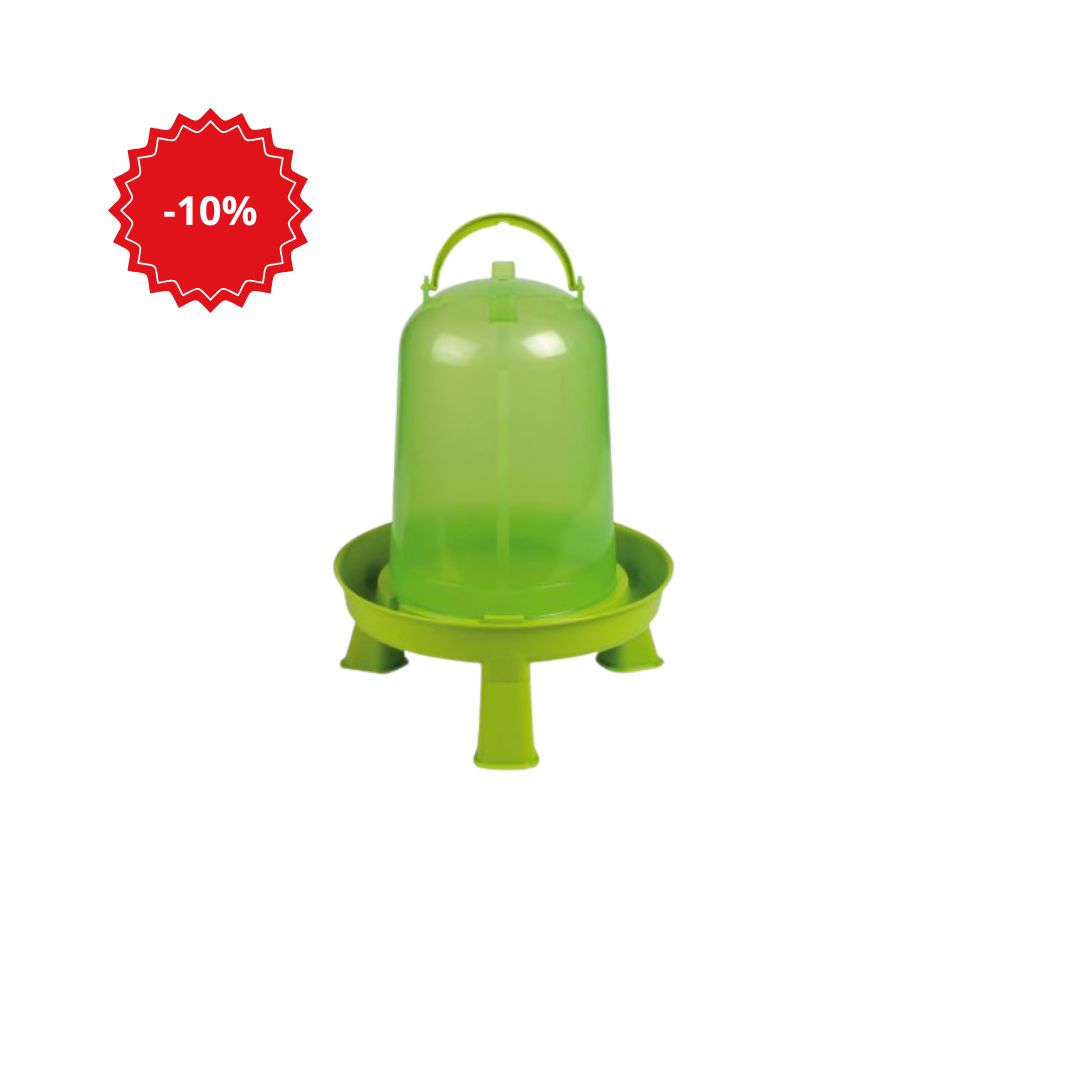 Bebedouro Aves Eco com Patas Verde GAUN