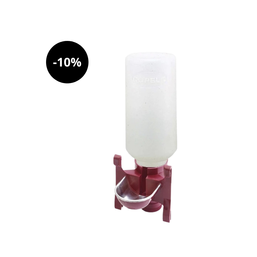 Bebedero flotante mixto de 2 litros para conejos