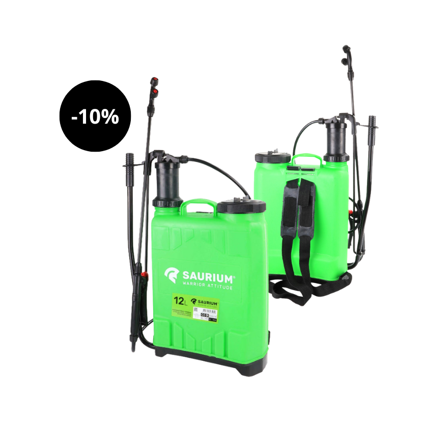 Pulverizador Manual 12L Mochila Saurium