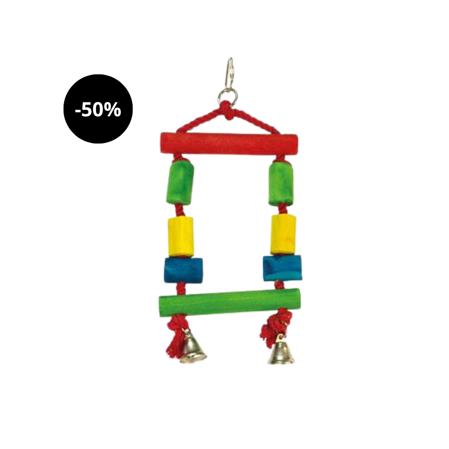 Brinquedo para Pássaro Colered Swing