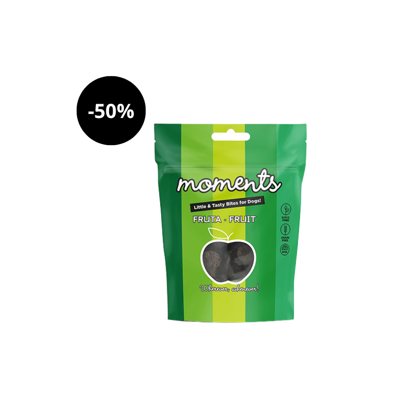 Snack Moments para perros, fruta, 60 g