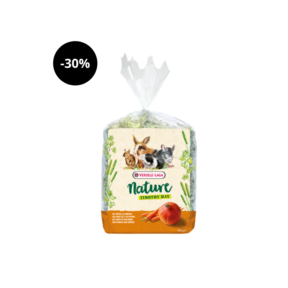 Versele-Laga Nature Timothy Hay Carrot & Pumpkin
