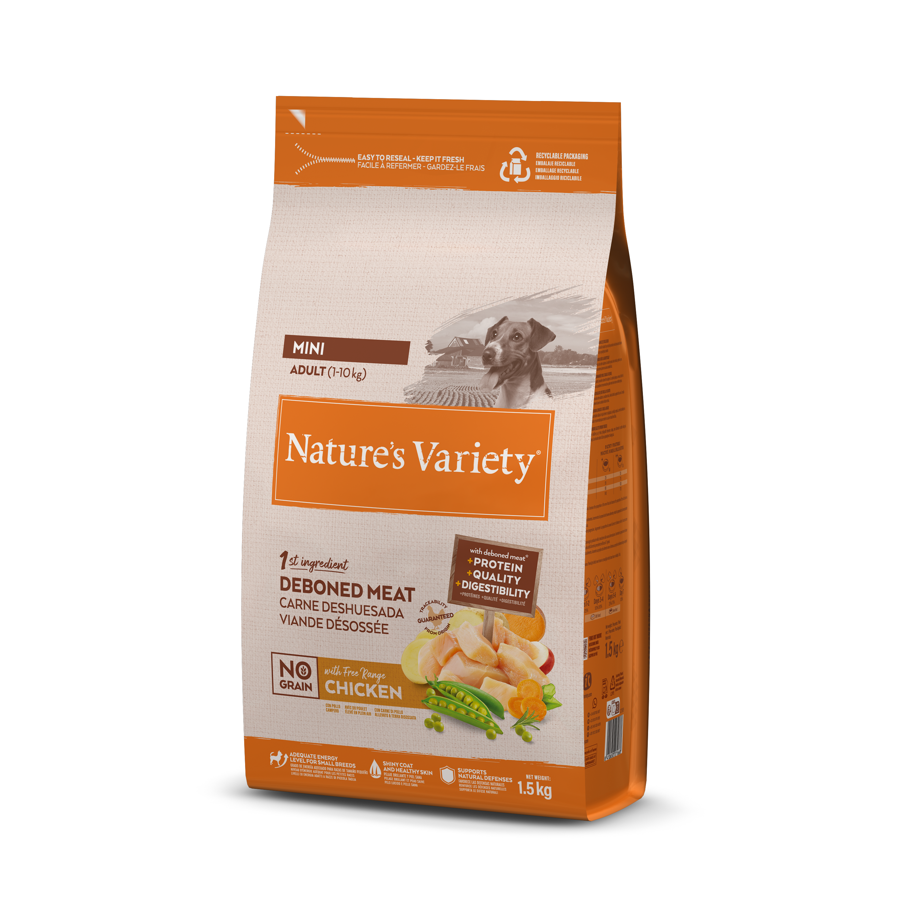 Nature's Variety Mini Pollo Adulto Sin Granos