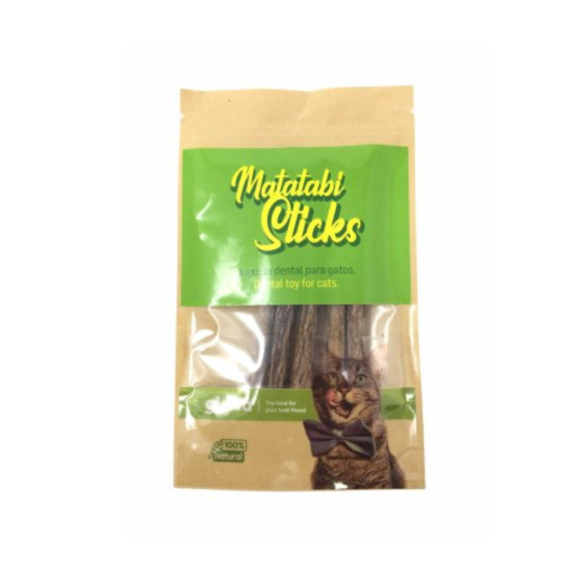 Sticks Matatabi Brinquedo Dental para Gato 11-15cm 5unidades