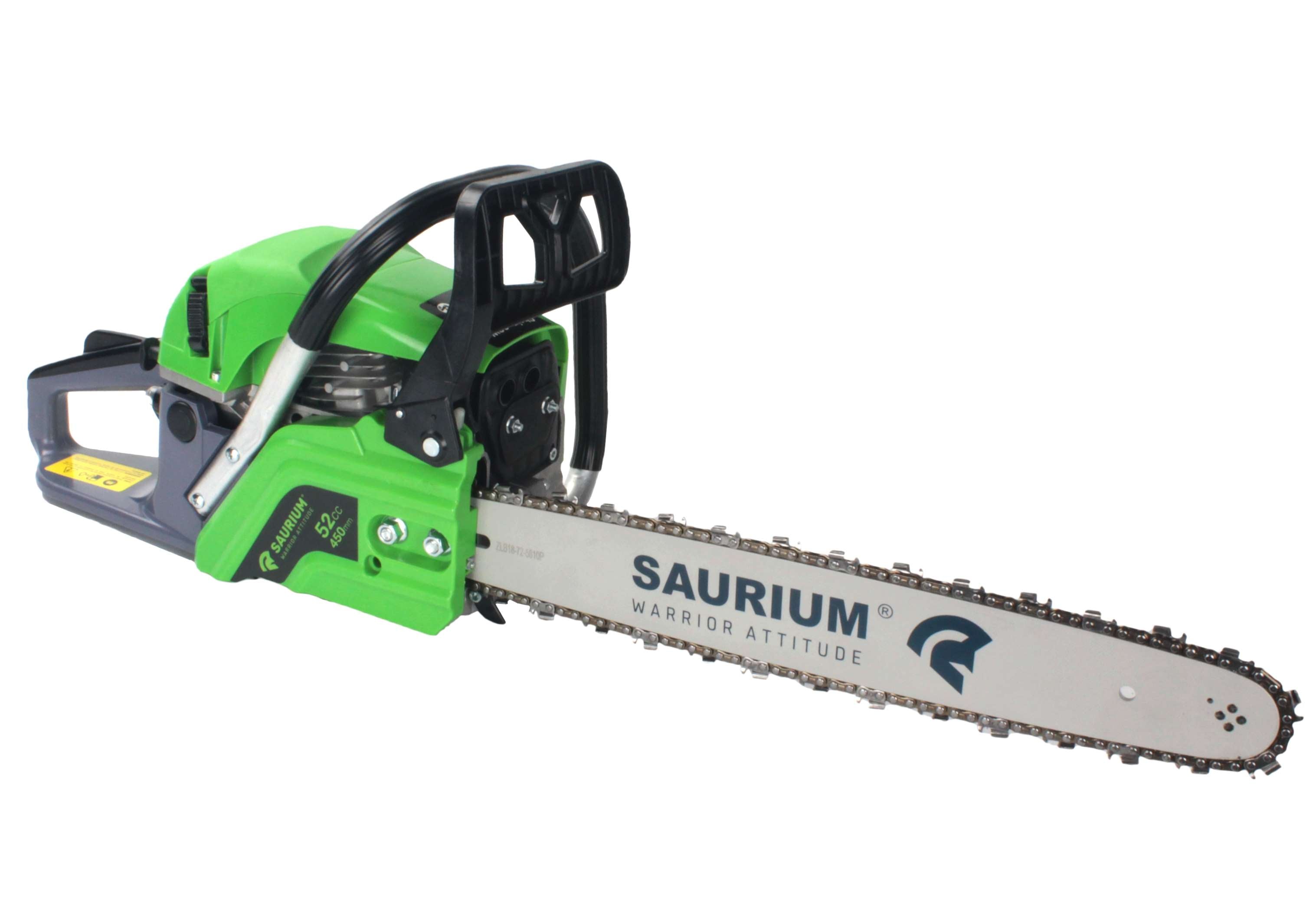 Motosierra Saurium de 52 cc, 18", 7500 RPM