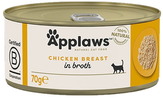 Alimento Húmido Applaws Peito de Frango 70g