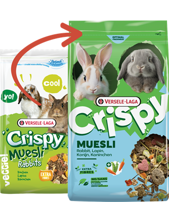 Versele-Laga Crispy Muesly- Rabbits