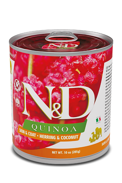 Farmina N&D Skin & Coat - Herring & Coconut wet food 285g
