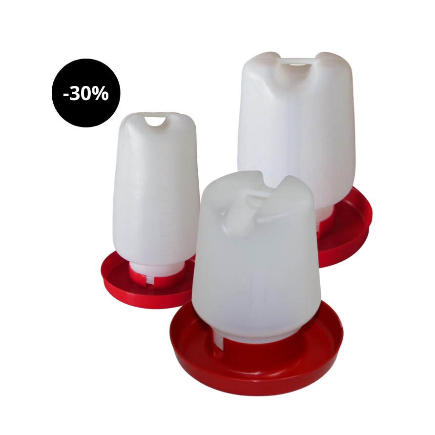 Bebedero redondo para pájaros