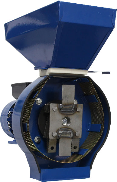 Molino de grano de 1100 W y 170 mm con trituradora de Carolo Mader