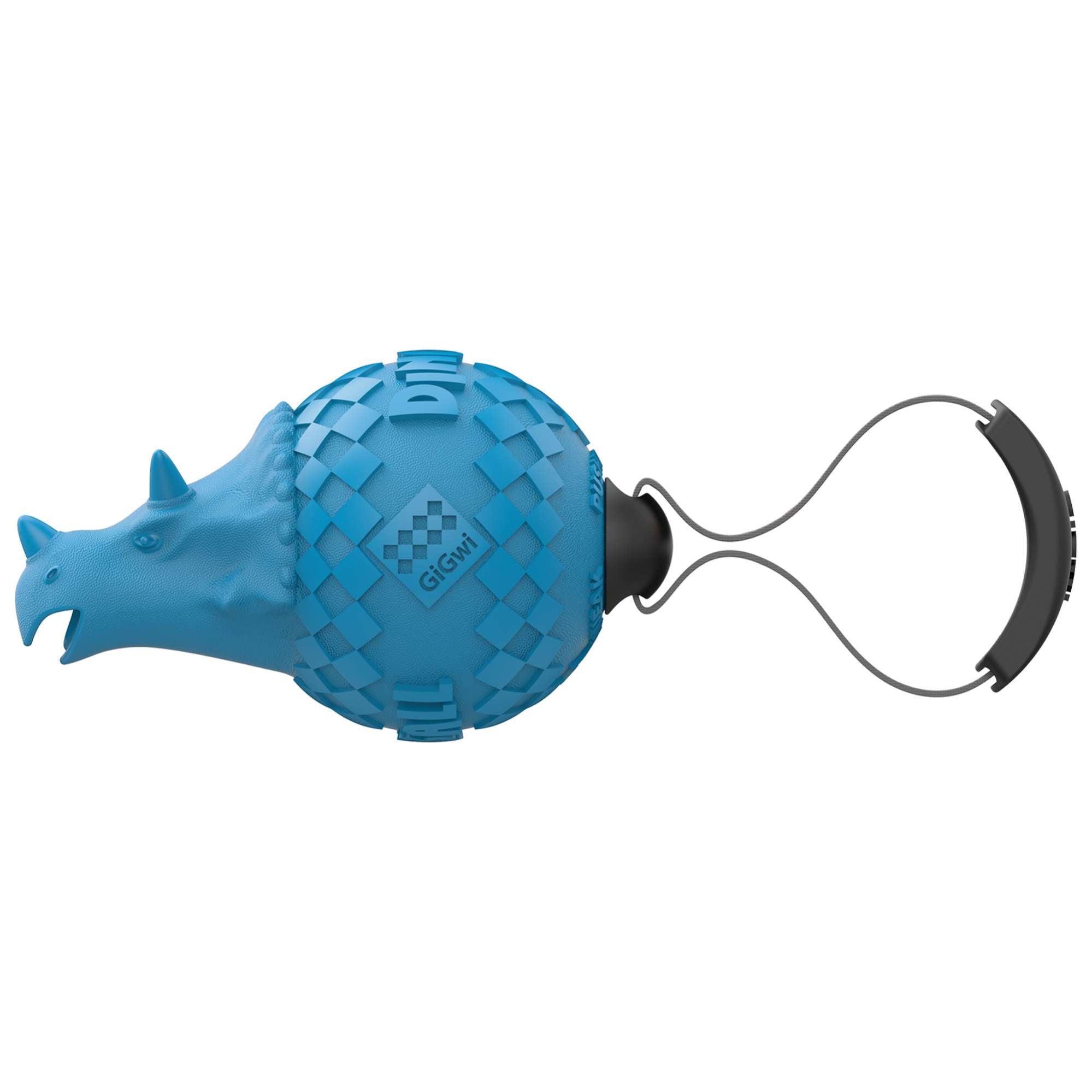 Brinquedo Triceratop Push to Mute GIGWI (25 cm)