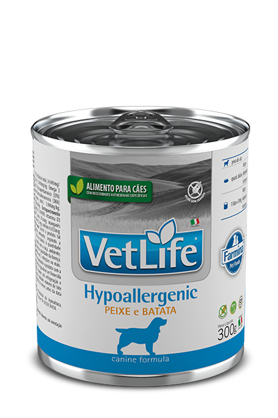 Farmina Vet Life Natural Diet Dog Hypoallergenic Peixe & Batata Wet Food 300g
