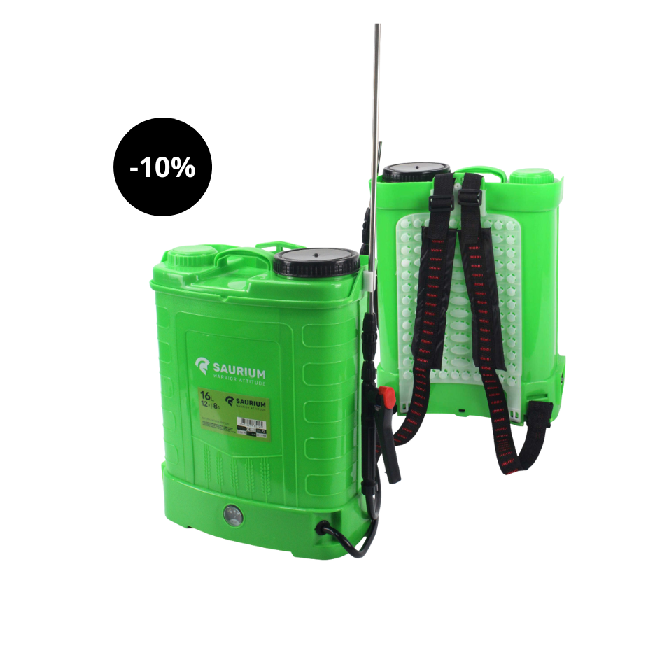 Pulverizador Bateria 16L Mochila 0.45MPa Saurium