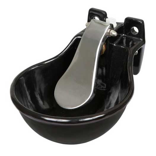 Bebedouro Bovino Preto Toque Nasal Fundido