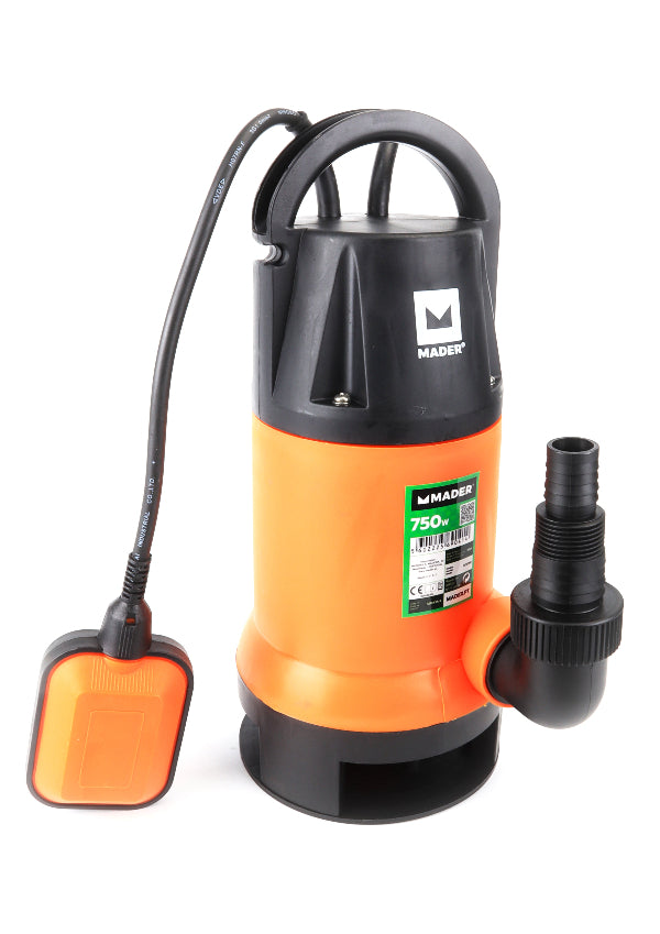 Bomba sumergible para aguas sucias, 750 W Mader