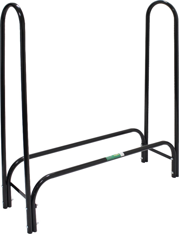 Soporte de madera en hierro forjado