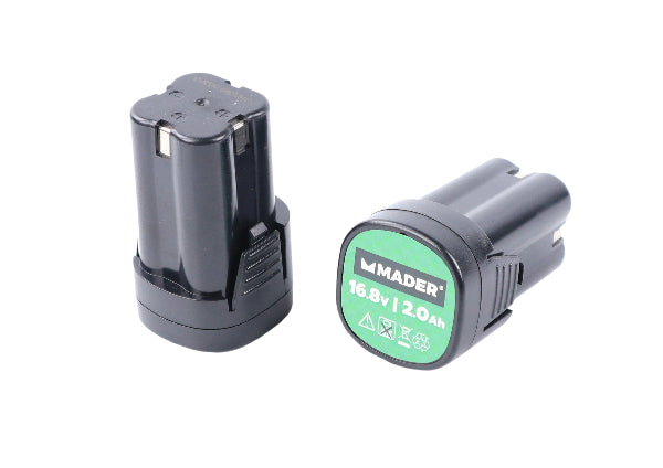 Tijeras de podar Mader de 16,8 V y 2,0 Ah con alimentación a batería