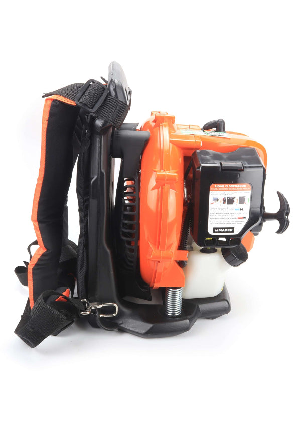 Soplador con mochila, 42,7 cc, 60 m/s Mader