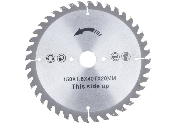 Disco TCT para recortadora de 150 mm, 40D Mader