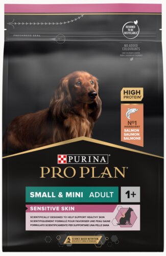 Pro Plan Dog Adult Small e Mini Sensitive Skin Salmão