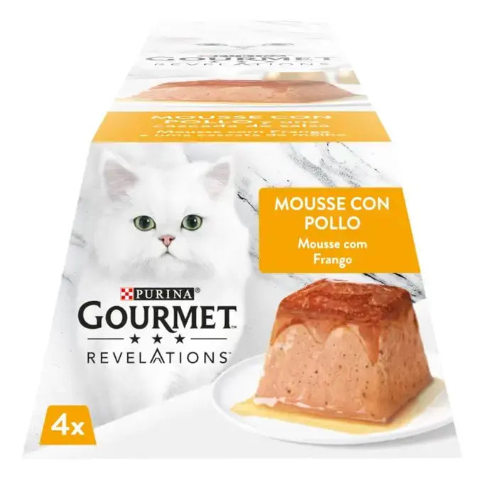 Gourmet Revelations Mousse Frango 4x57gr