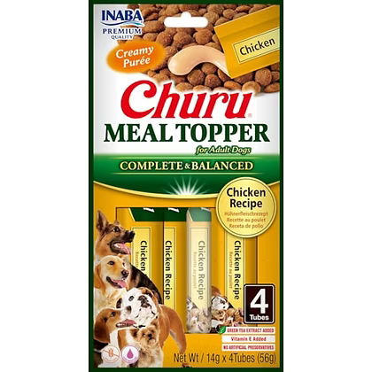 Churu Meal Topper Dog receita de Frango com Abobora 56g