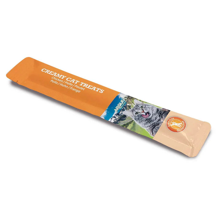 Golosina cremosa de pollo - Archivo de golosinas cremosas para gatos