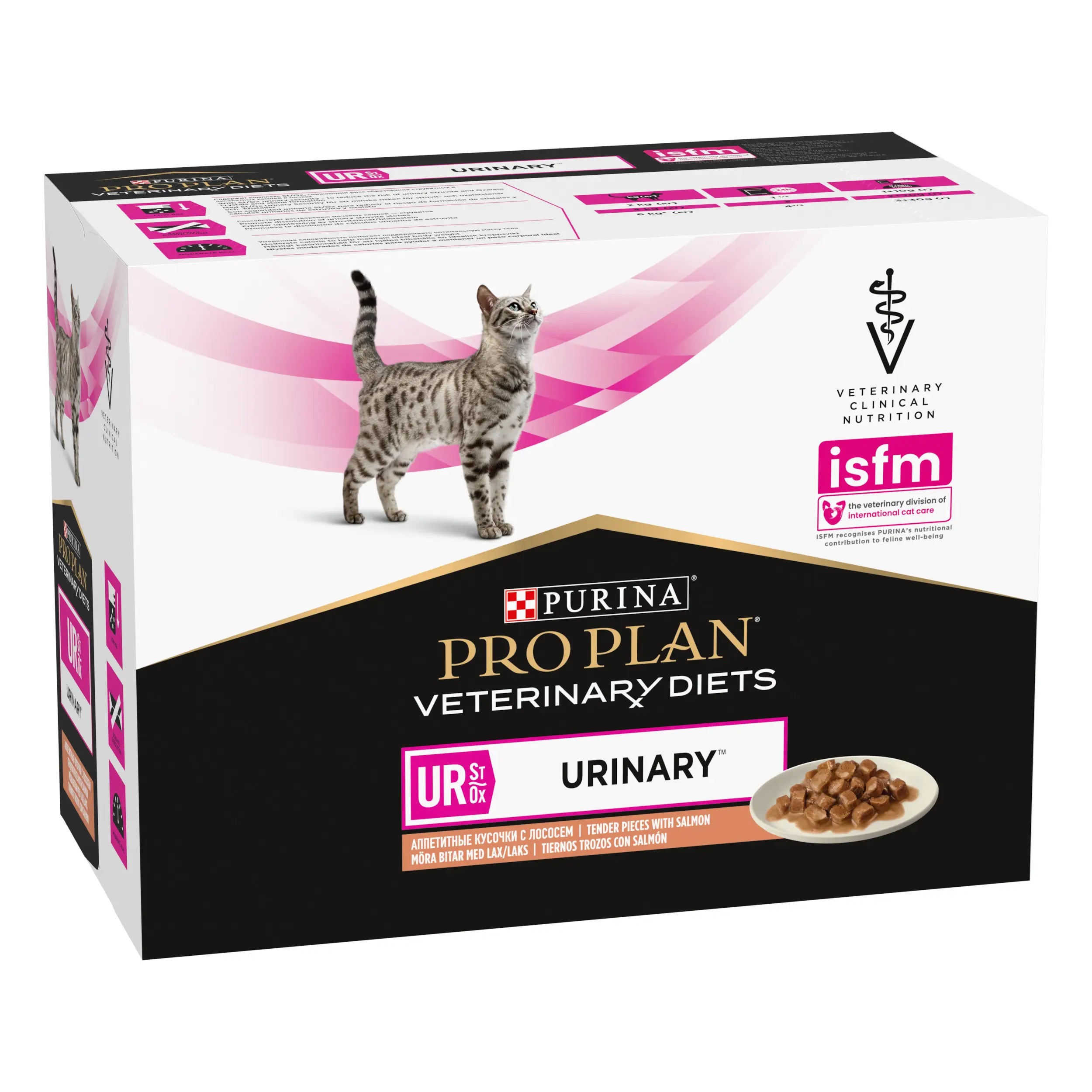PRO PLAN Veterinary Diets Feline UR St/Ox Urinary – 10 Saquetas