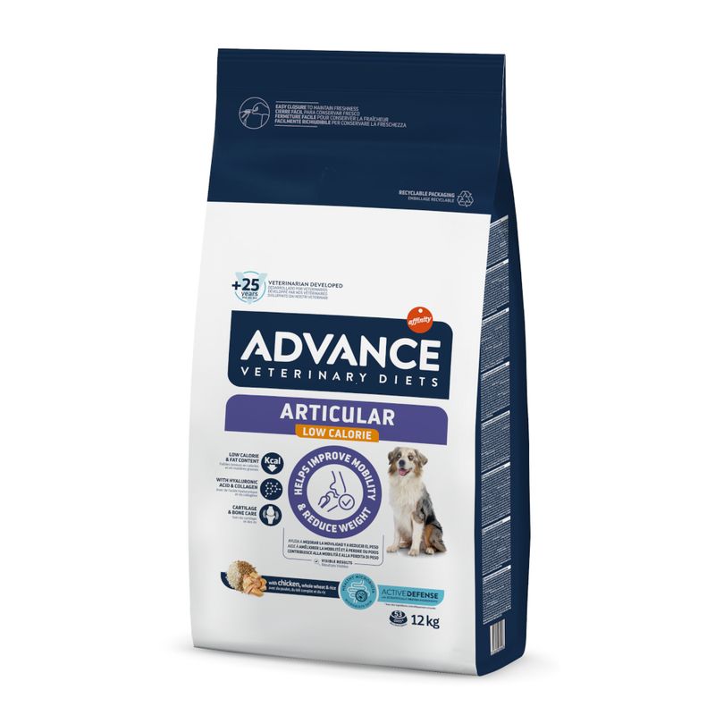 Dietas veterinarias Advance Joint bajas en calorías