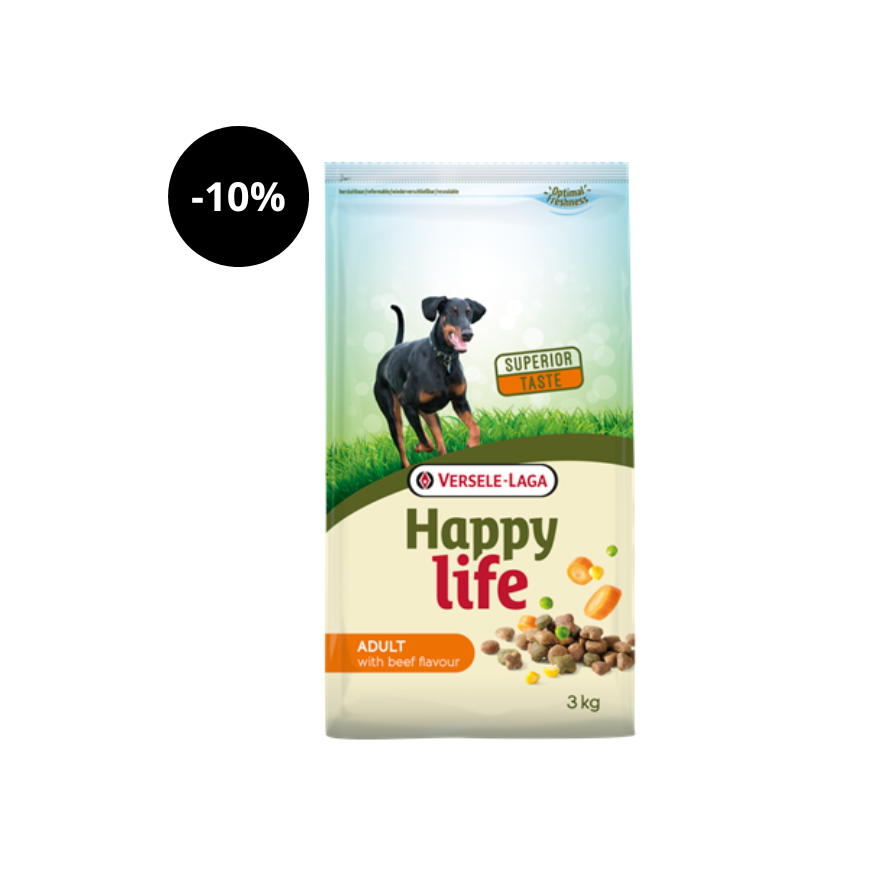 Vida Feliz Adulto con Sabor a Carne