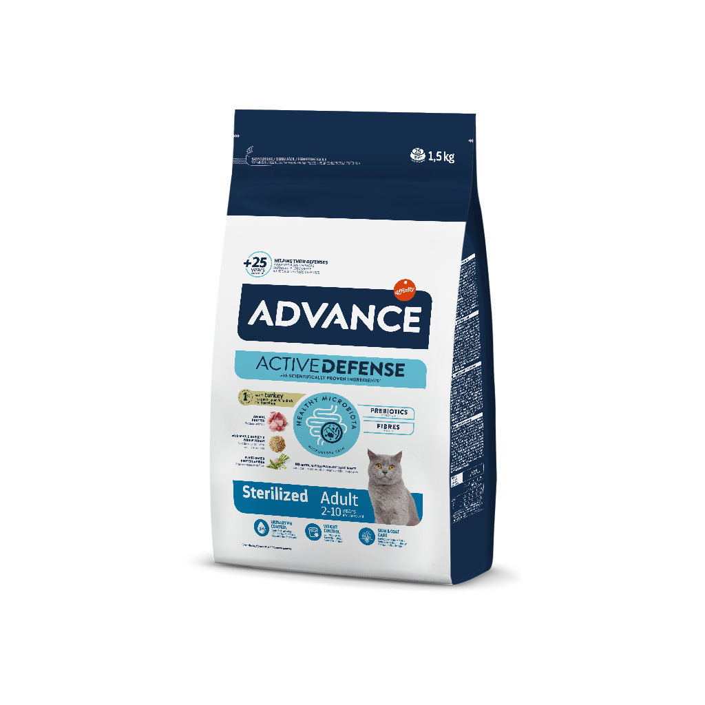 Gato adulto esterilizado avanzado