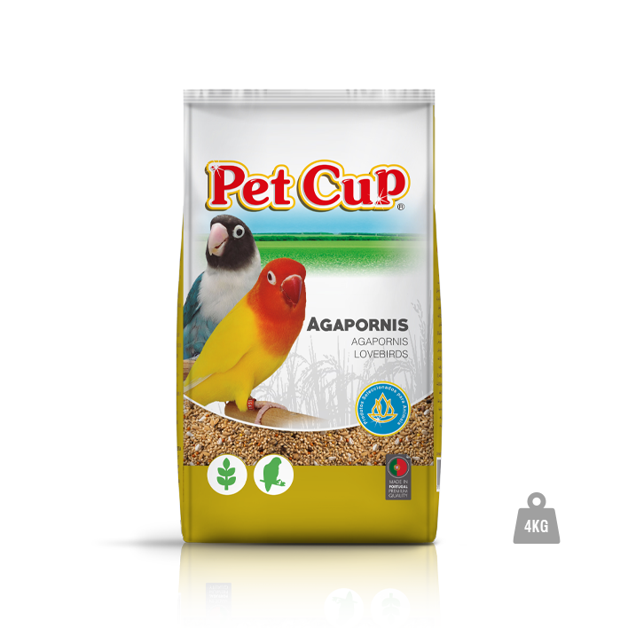 Pet Cup Agapornis Premium