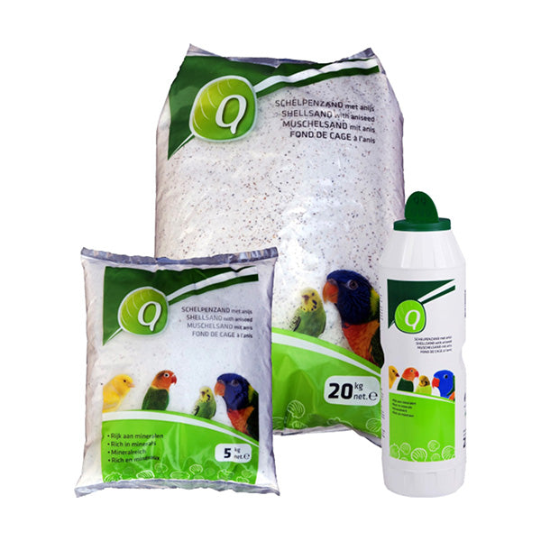 Areia Anizada para Fundo de Gaiola