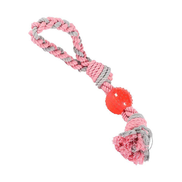 Juguete para perros Happypet Little Rascals de cuerda y pelota