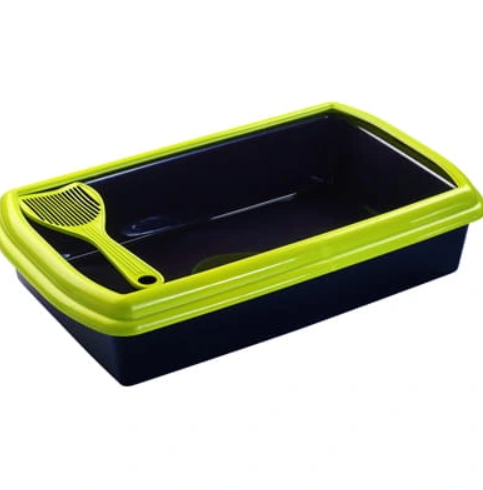 Caja de arena para gatos con pala