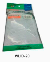 Bolsa para carbón con cremallera de 20x25 cm