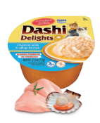 Cat Dashi Delights Receita de Frango com Vieira 70g