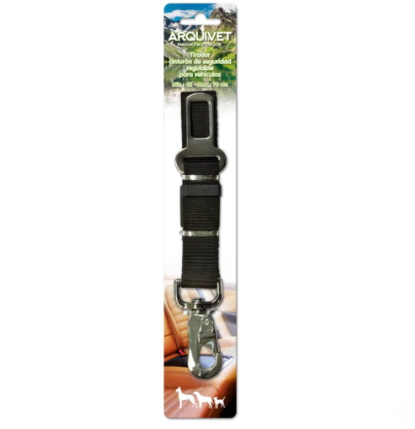 Arquivet Cinto de Segurança Regulavel Preto