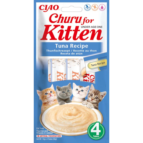 Churu Cat Kitten Receita de Atum 56g