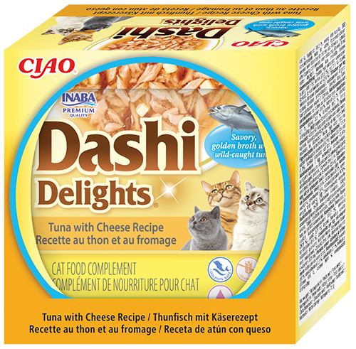 Cat Dashi Delights Receita de Frango com Queijo 70g