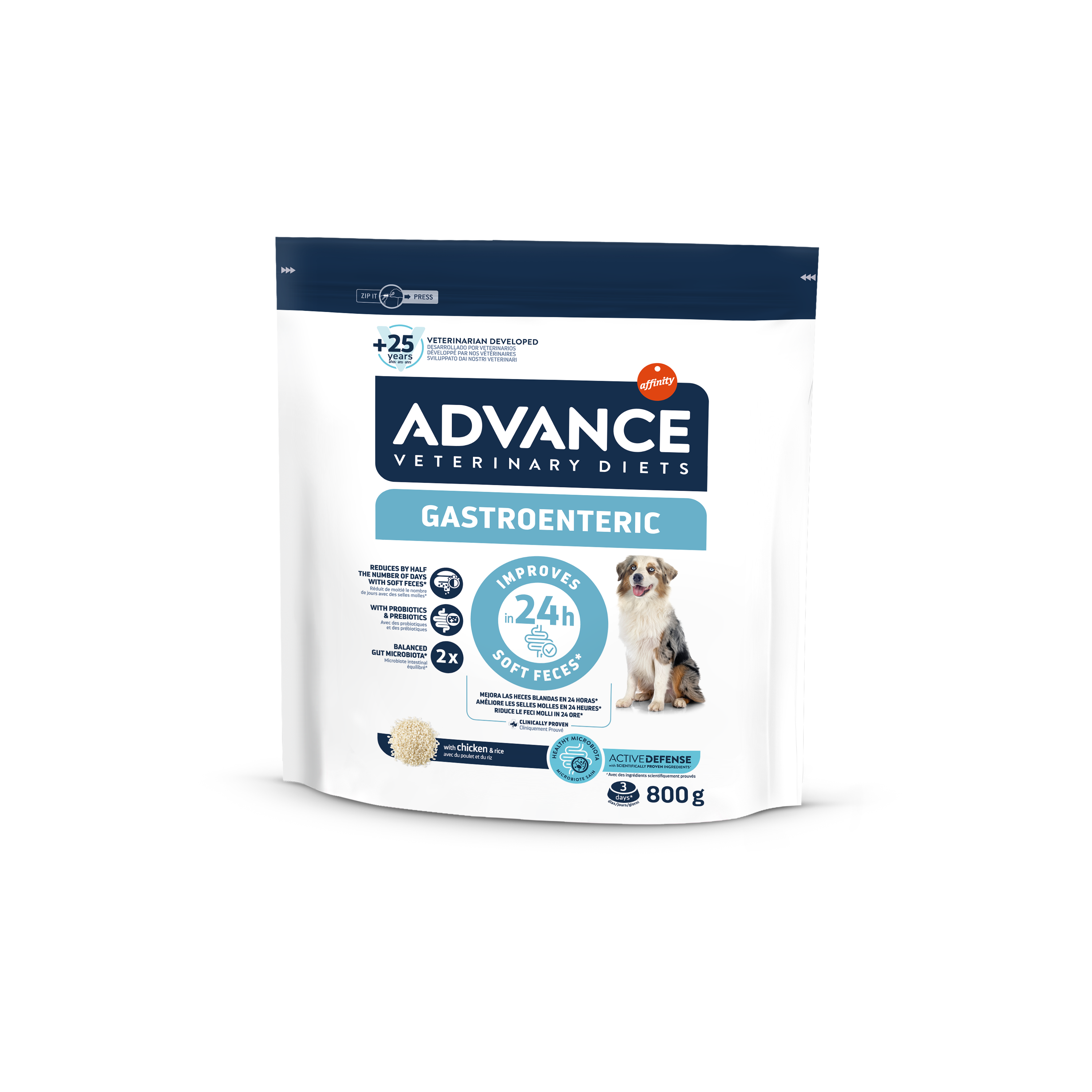 Dietas veterinarias avanzadas para el sistema gastrointestinal canino