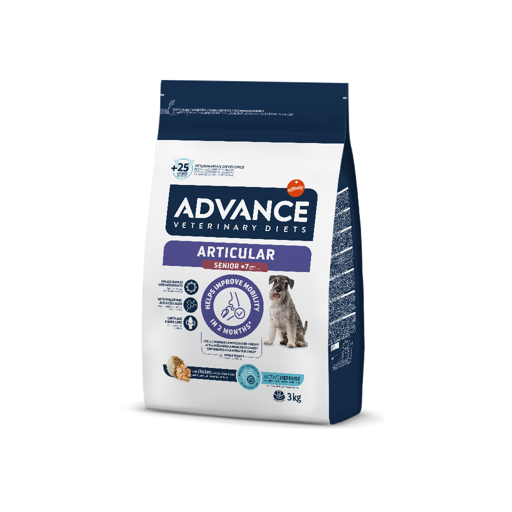 Dietas veterinarias avanzadas para perros mayores