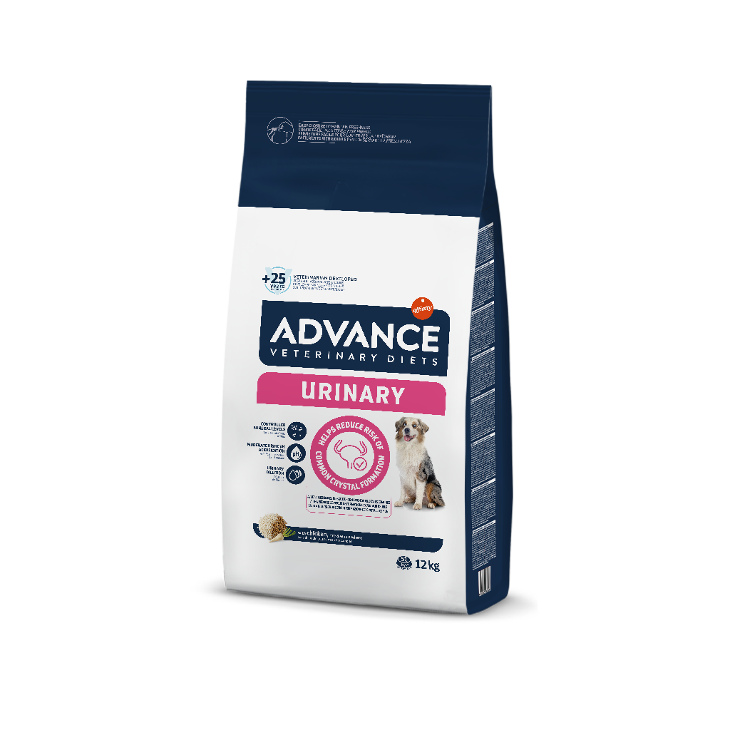 Dietas veterinarias avanzadas para el sistema urinario del perro