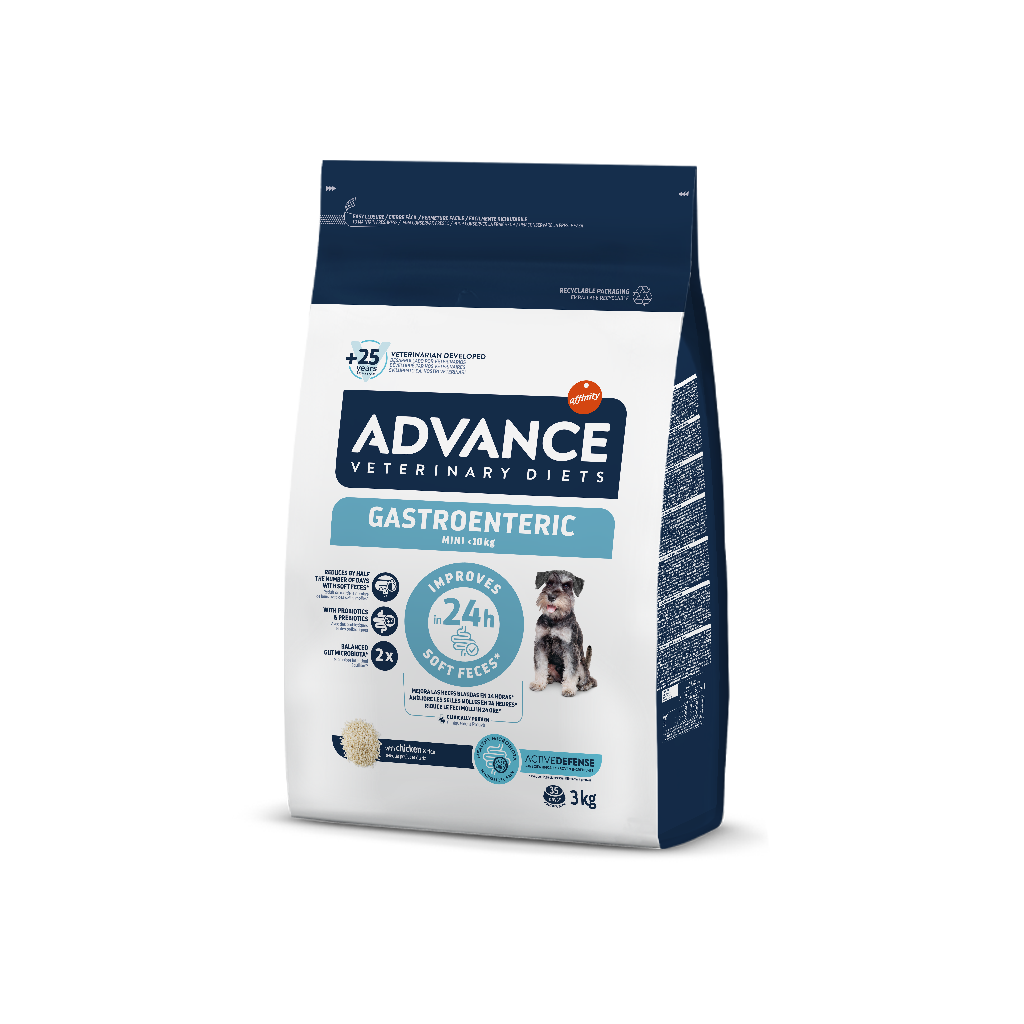 Dietas veterinarias avanzadas para perros con problemas gastrointestinales