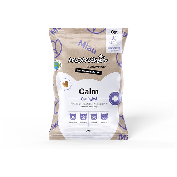Snack calmante para gatos Moments