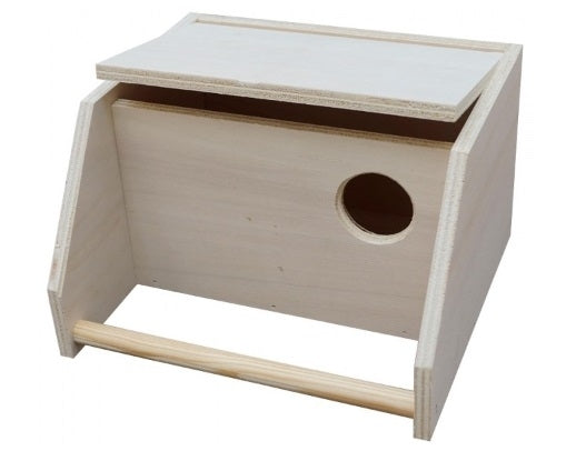 Nido de pino interior para agapornis