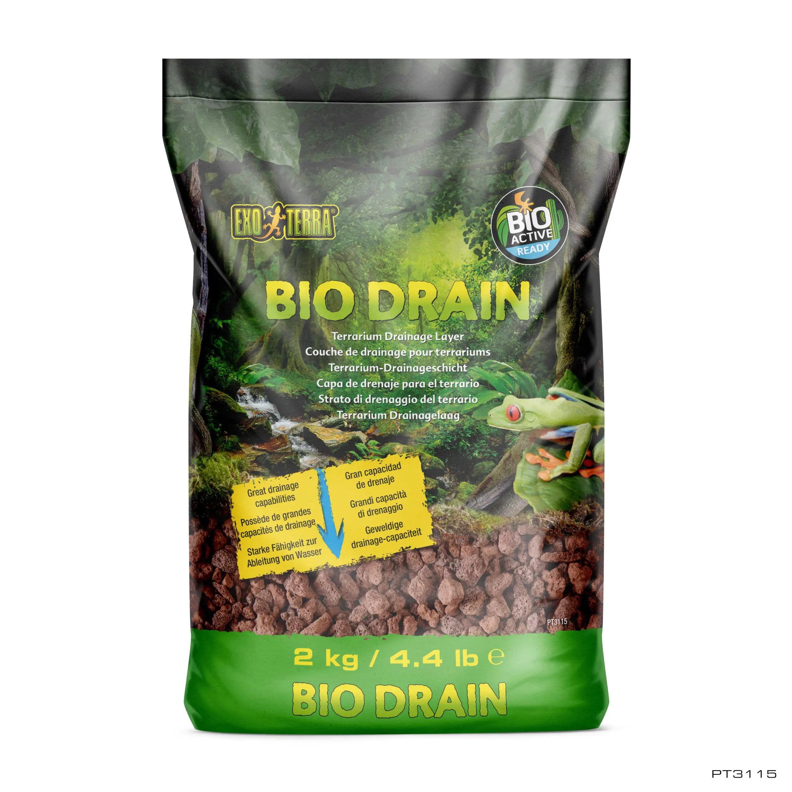 Sustrato de drenaje biológico Exo Terra 2 kg